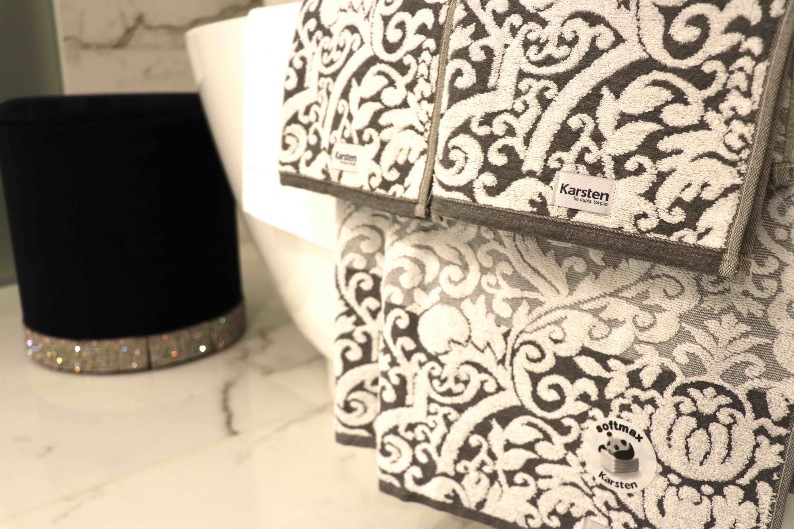 Karsten Ornela Jacquard Bath and Hand Towels