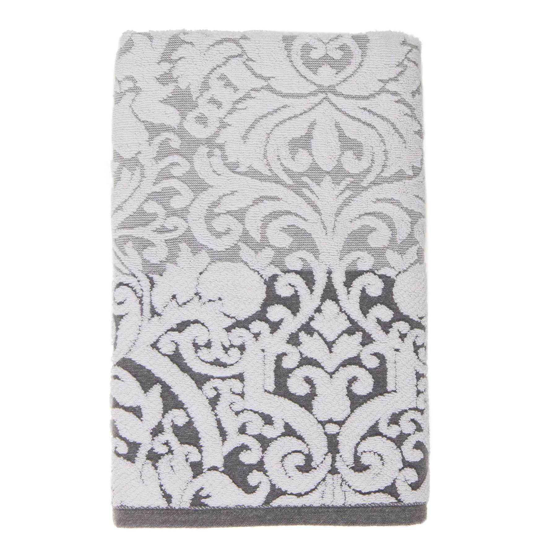 Karsten Ornela Towels White and Grey