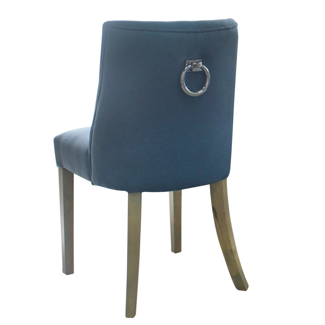 Ophelia Navy Blue Dining Chair