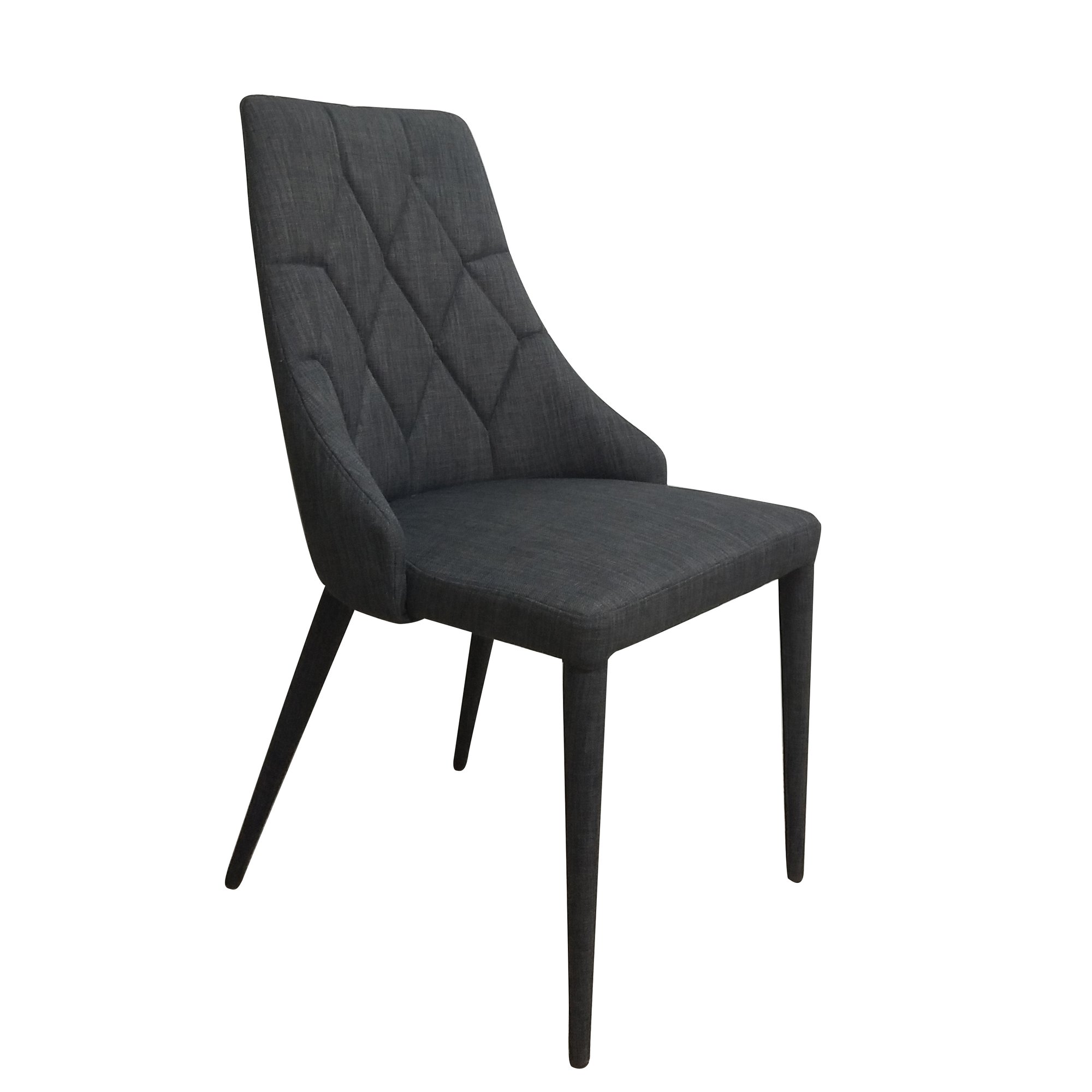 Bergamo Black/Grey Dining Chair