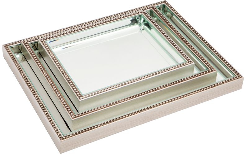 Zeta Antique Silver Tray Range