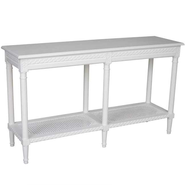 Oliver Long Console Table - White