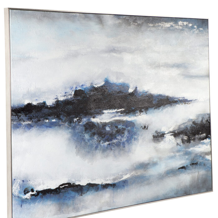 Into The Blue Canvas Wall Art