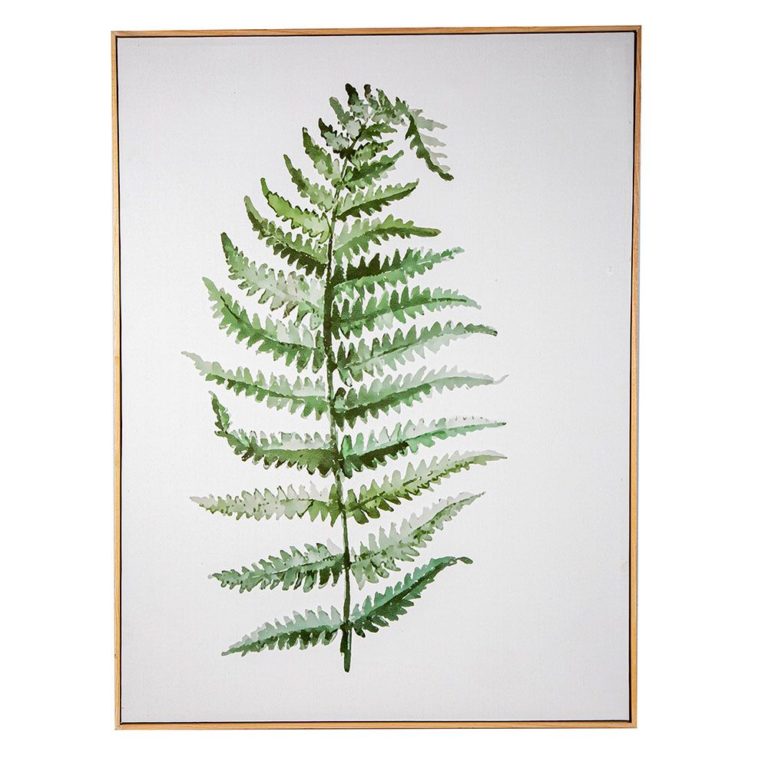 Fern Leaf Canvas Art