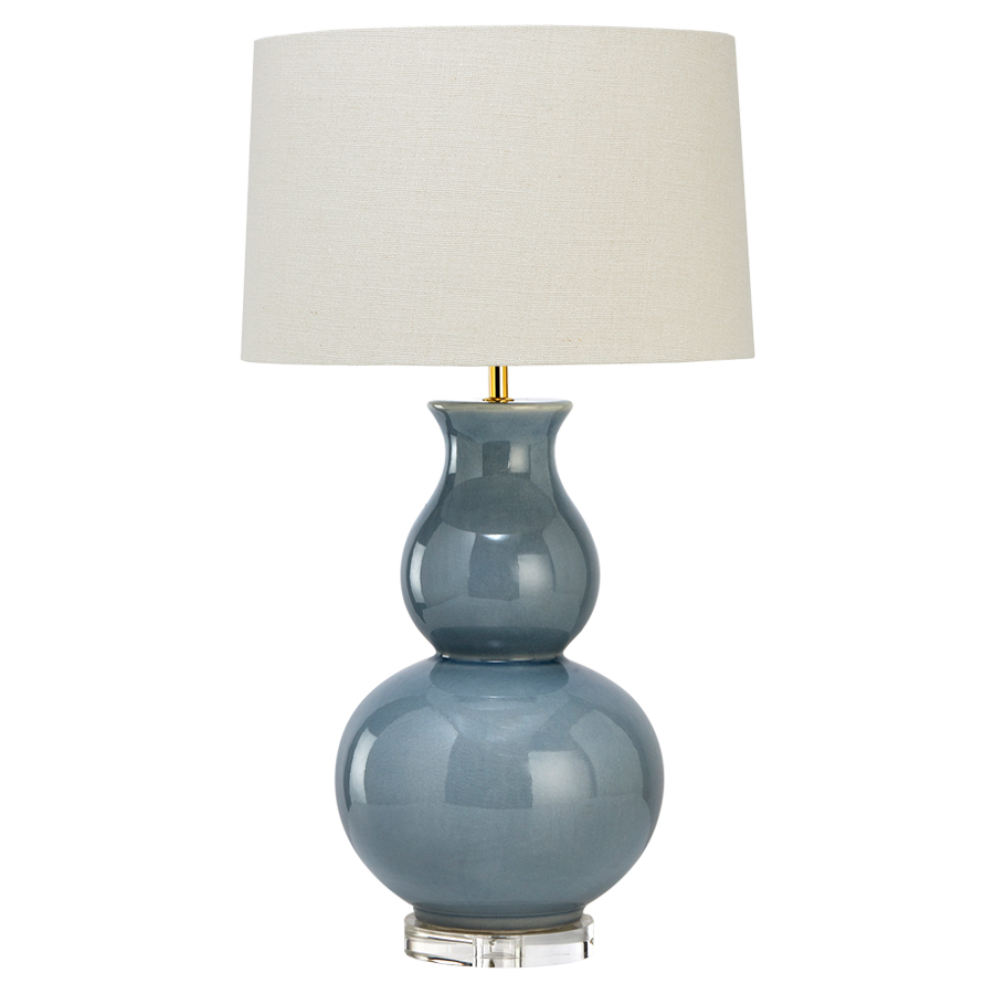 JASMINE TABLE LAMP LIGHT BLUE