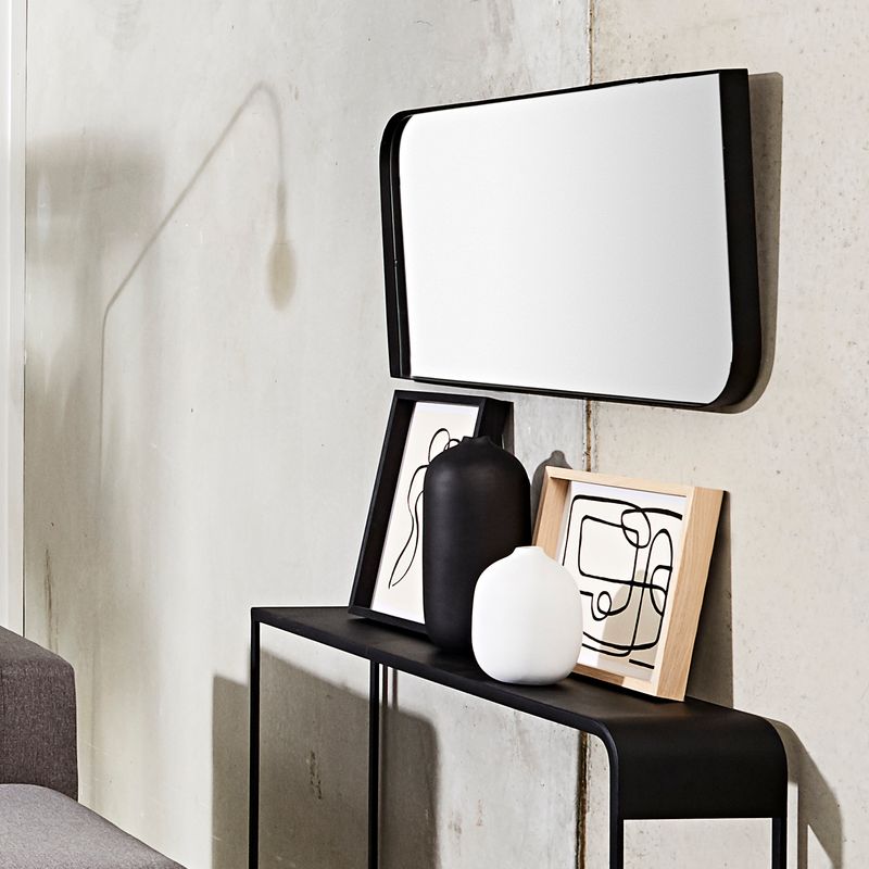 LEXON BLACK WALL MIRROR