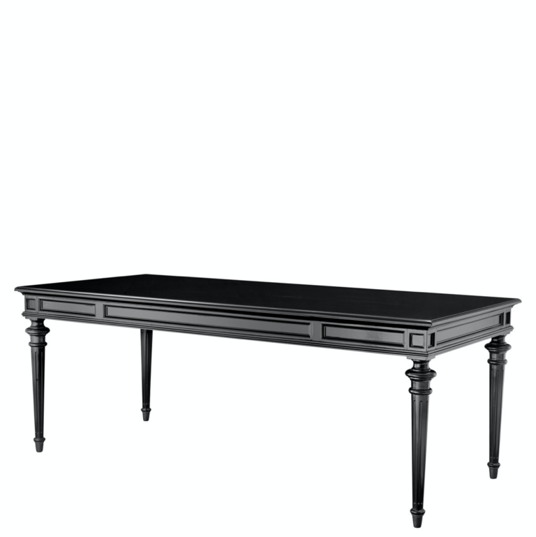 WALLACE BLACK DINING TABLE